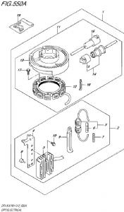 Suzuki Battery Charging Kits DF4/DF5/DF6 from 2013 onwards (click for enlarged image)